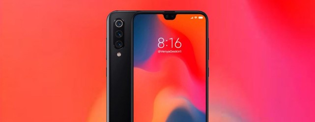 aspecto del Mi 9 frontal