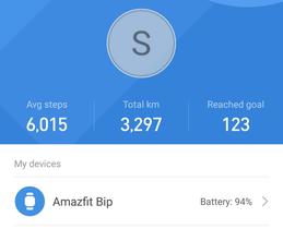 Pulseras cuantificadoras AmazFit_Bip