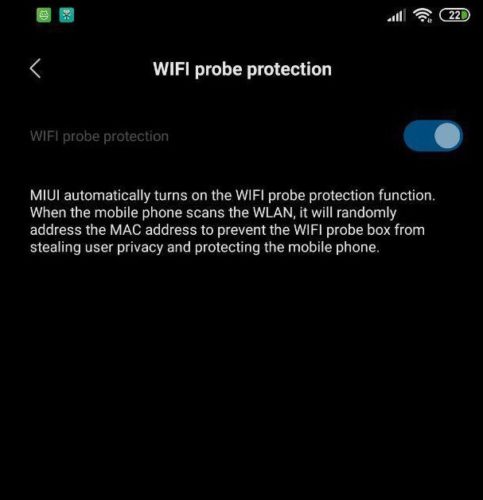 Xiaomi protección de las ondas Wi-Fi