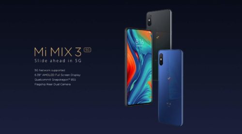 Xiaomi Mi MIX 3 5G muy pronto a la venta: 2 de Mayo