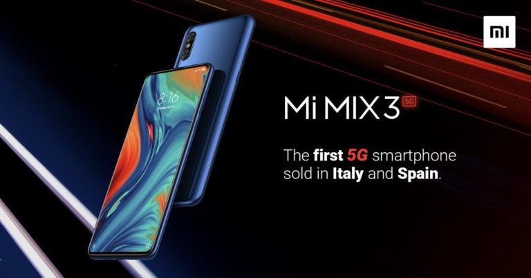 Xiaomi Mi Mix 3 5G llega definitivamente a España e Italia