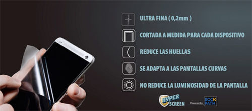 Protector de pantalla a medida Hyperscreen