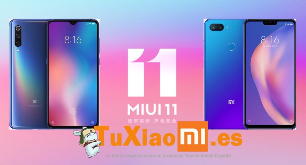 MIUI 11 Global para Xiaomi Mi 9 y Mi 8 Lite disponible