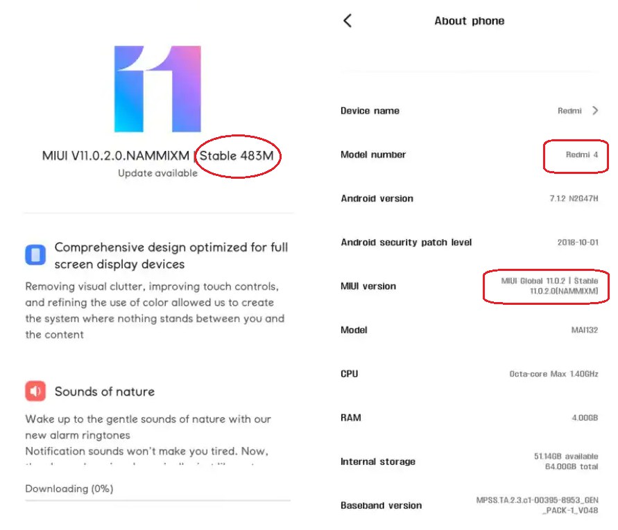 Redmi 4 MIUI 11 Global Stable llega al dispositivo