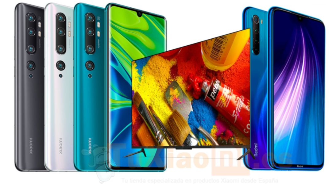 Xiaomi Mi Note 10 Series, Redmi Note 8T y Mi TV 4 Series se hacen oficiales