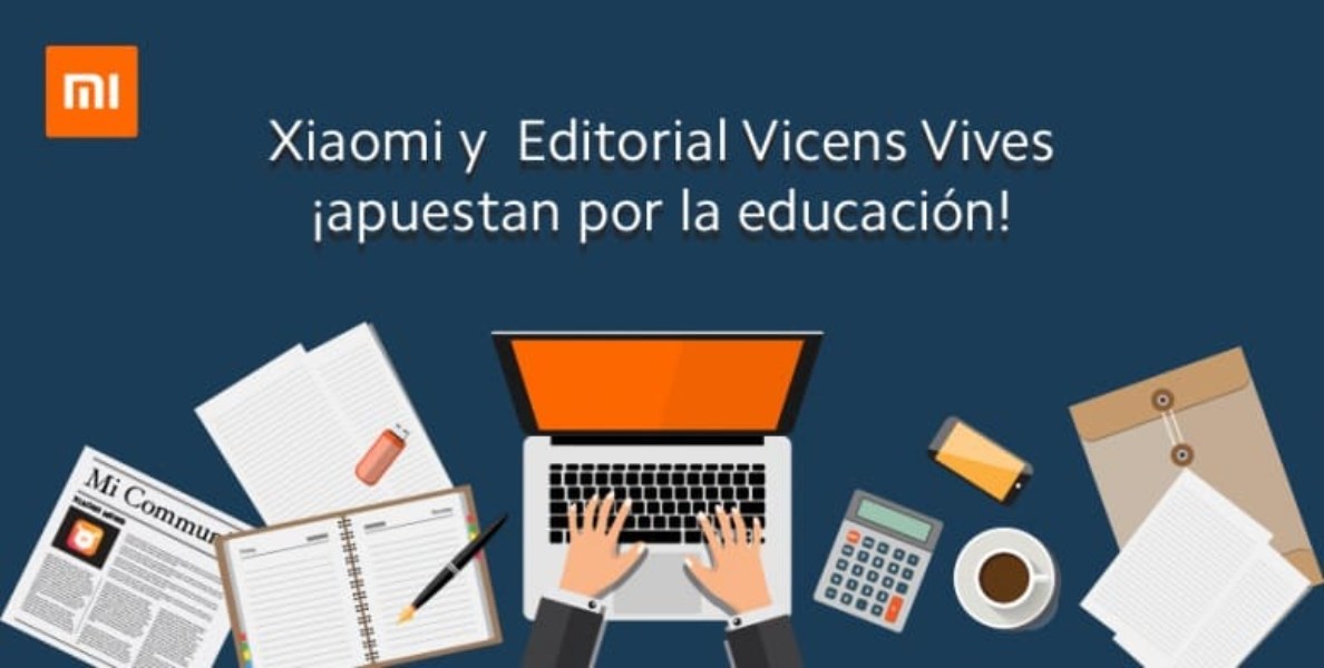 Xiaomi se une a Vicens Vives para reforzar la formación de los niños desde sus hogares