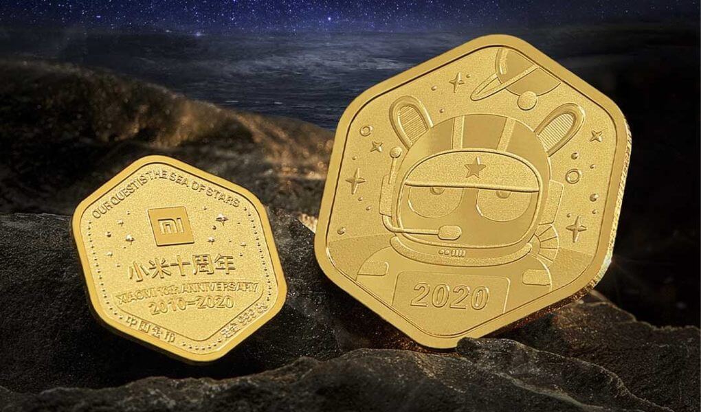 Xiaomi lanza sus monedas de oro