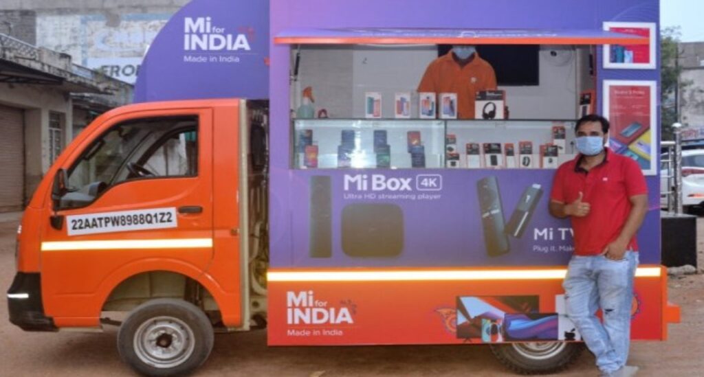 Xiaomi Mi Store on Wheels