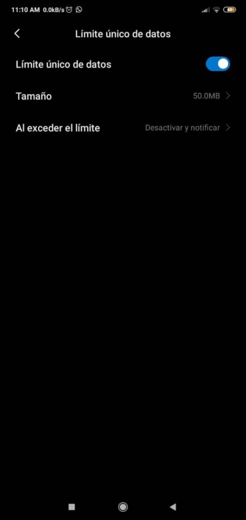 compartir datos Xiaomi