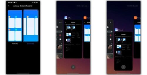 Cómo activar el modo multitareas horizontal en Xiaomi