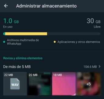 limpiar WhatsApp en tu Xiaomi
