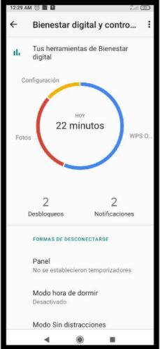 modo descanso de Xiaomi
