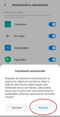 Desactivar msa de Xiaomi