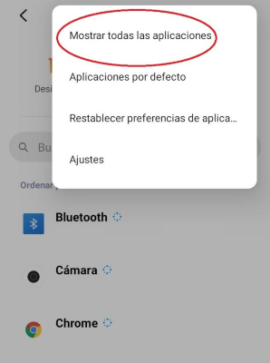 Paso 3 para desactivar msa de Xiaomi