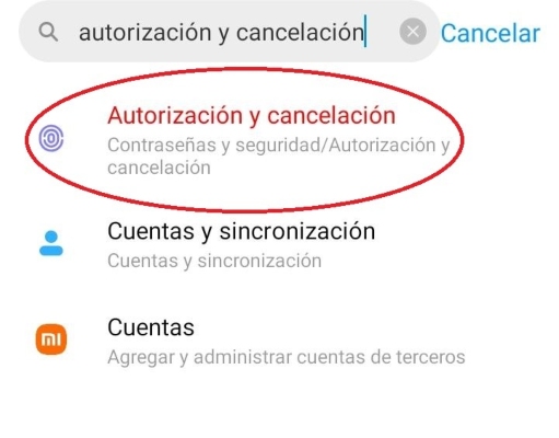 Paso 7 para desactivar msa de Xiaomi
