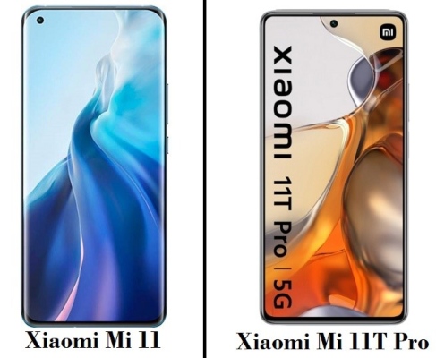 Pantalla del Xiaomi Mi 11 y el Xiaomi Mi 11T Pro