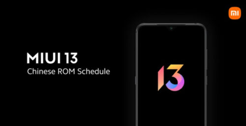 MIUI 13 lista de dispositivos
